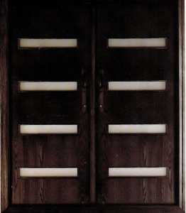 Wood door
