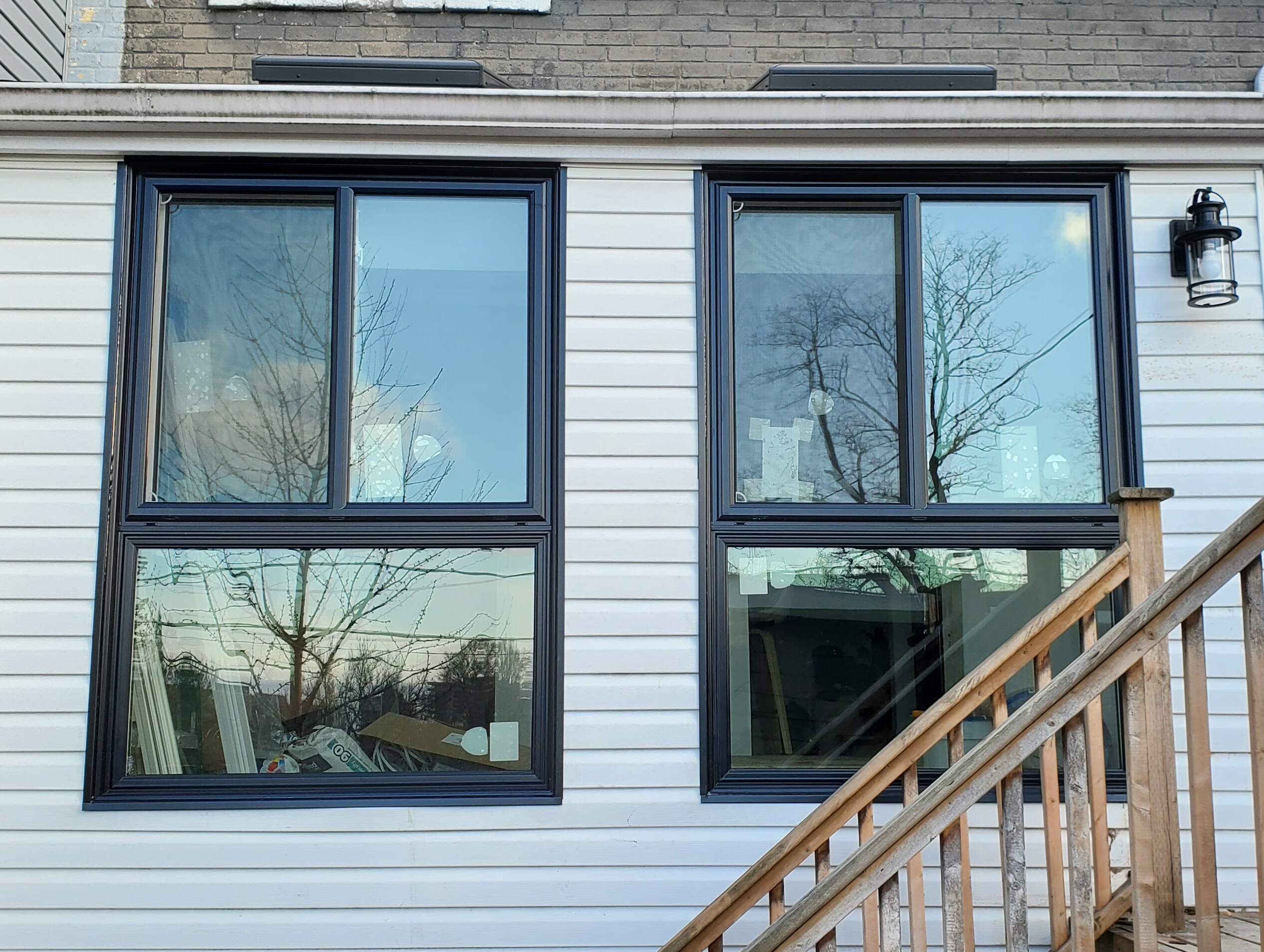 Replacement windows and doors project in Calgary