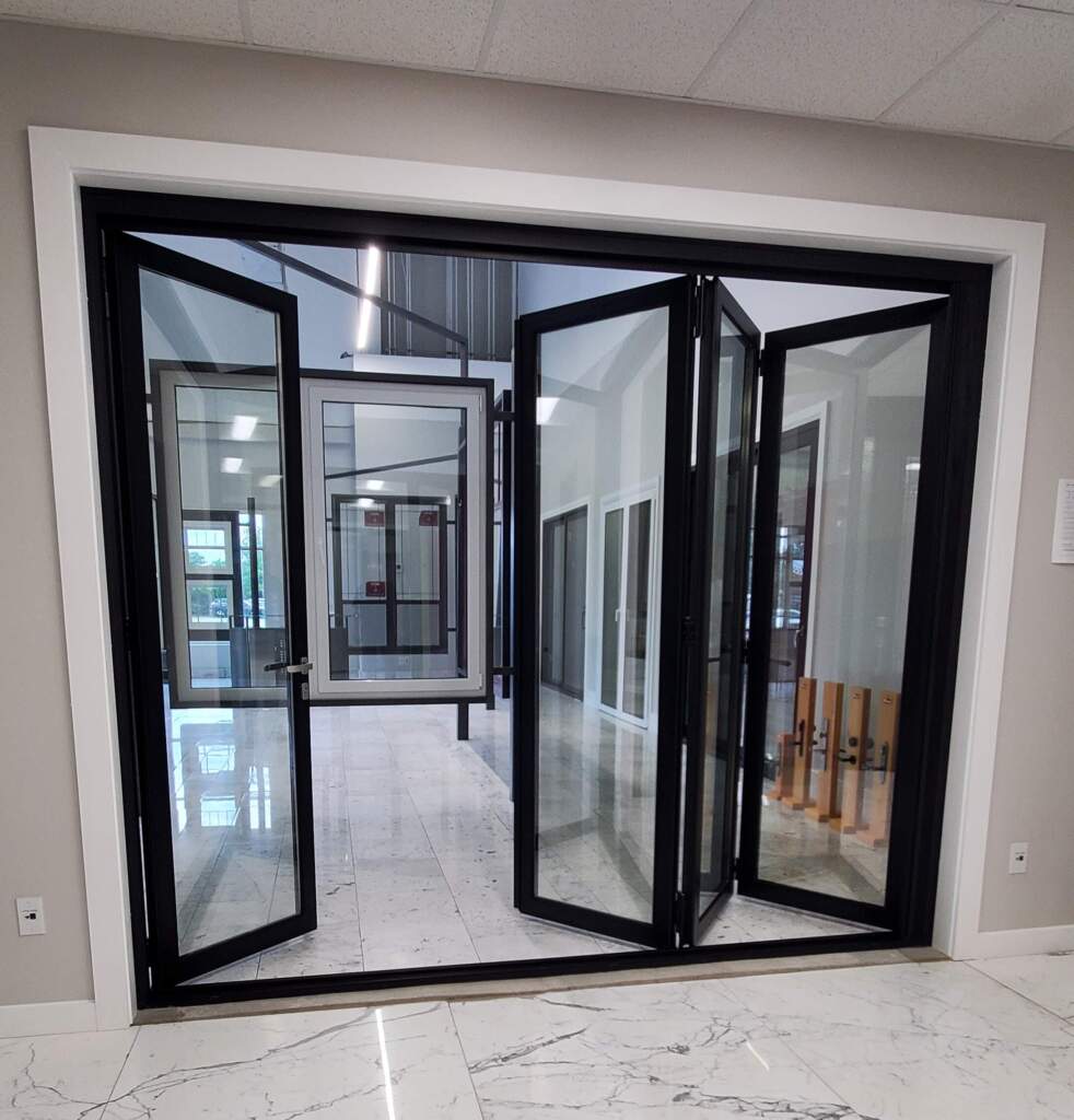 Sliding patio door replacement for a Calgary home